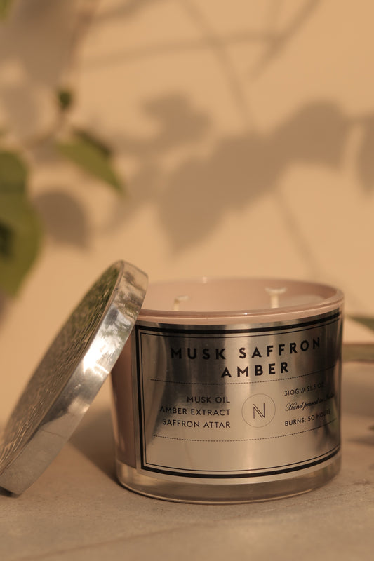 SAFFRON INFUSED IN MUSK & AMBER