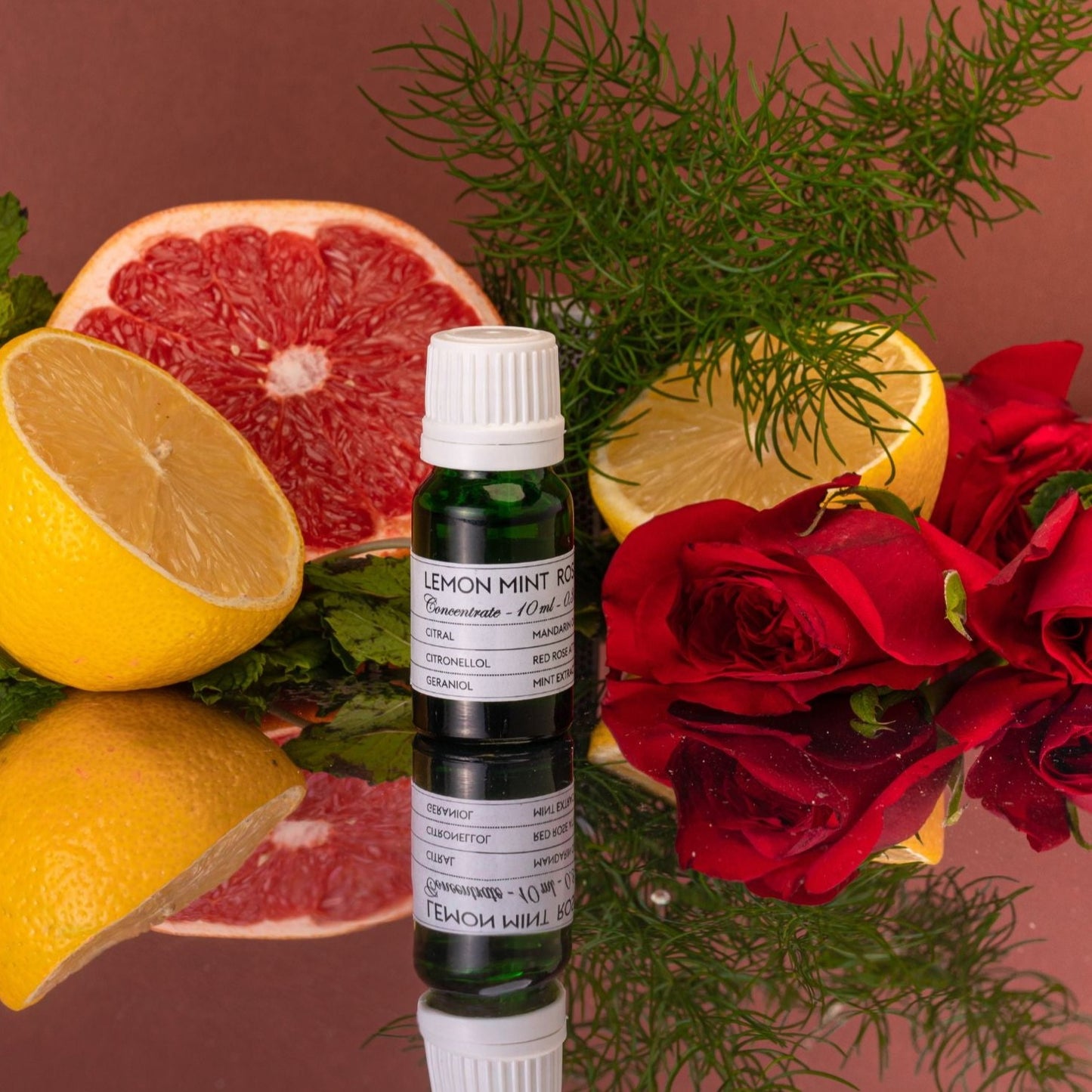 Mint Infused in Rose & Lemon Diffuser oil