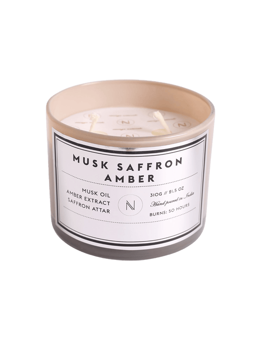 SAFFRON INFUSED IN MUSK & AMBER
